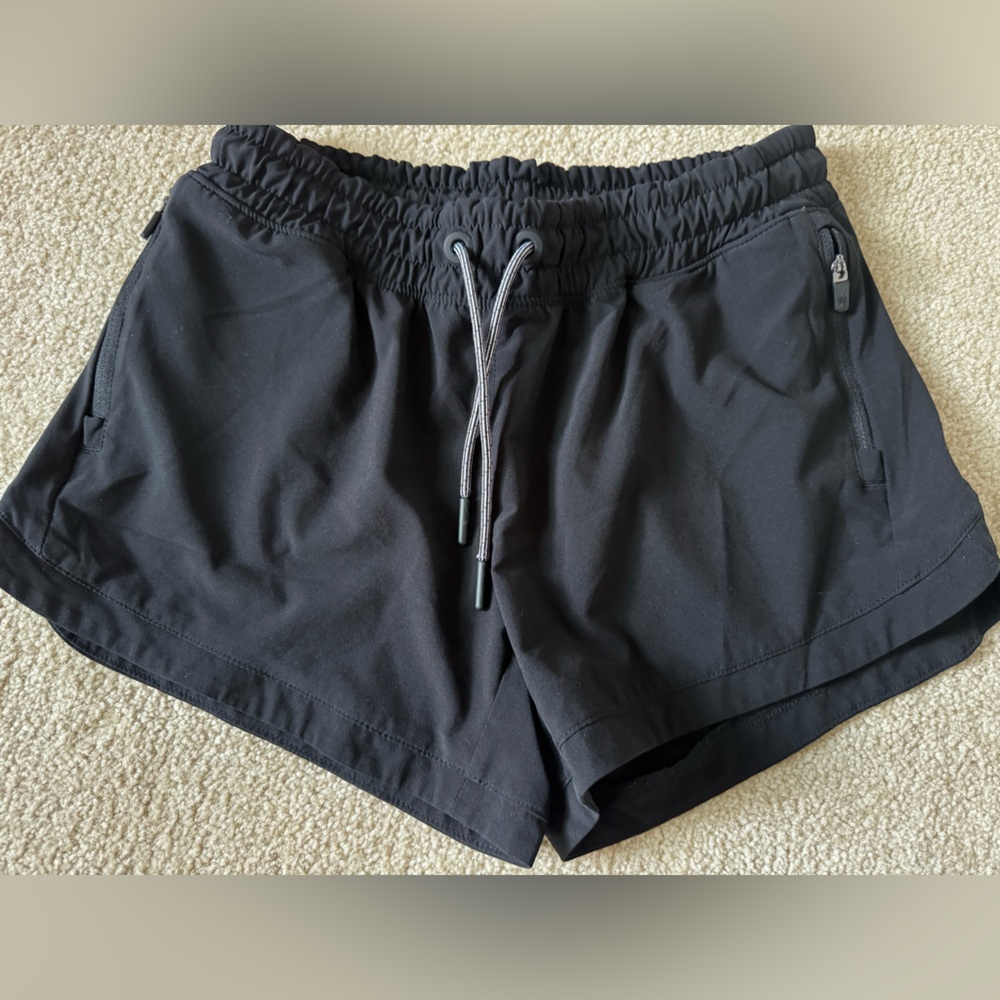 Athleta Girl Black drawstring shorts